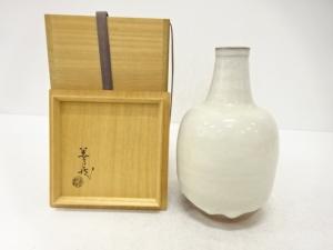 萩焼　波多野善蔵造　白萩　花入